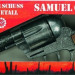 Револьвер Кольт игрушечный металлический на пистонах