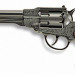 Револьвер игрушечный ковбойский металлический на пистонах
