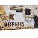 Револьвер игрушечный Oregon Gold металлический на пистонах