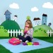 Бутылочка для воды с трубочкой, объем 400 мл TRUNKI