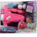 Бластер игрушечный пневматический розовый + 8 шаров
