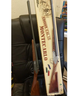 Игрушечное охотничье двуствольное ружье Montecarlo 380/26