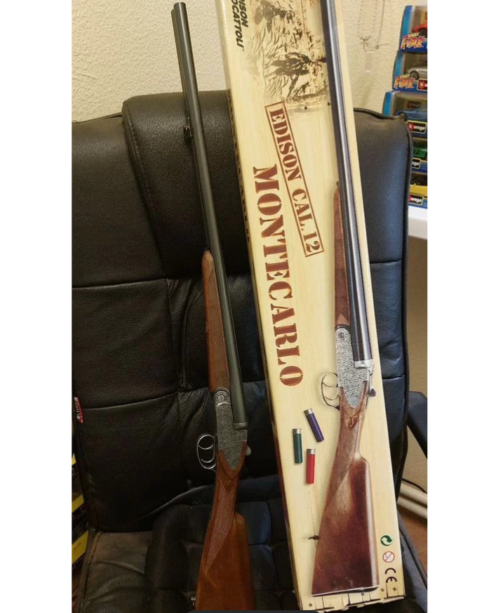 Игрушечное охотничье двуствольное ружье Montecarlo 380/26