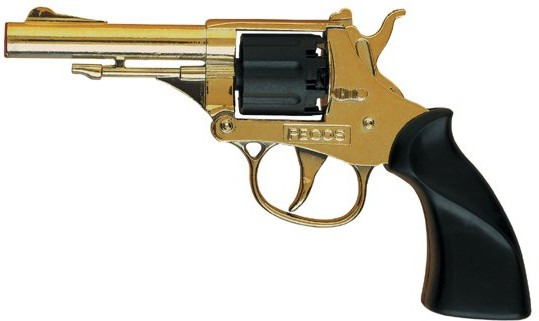 Револьвер Пекос игрушечный металлический на пистонах