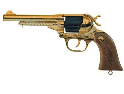 Револьвер Невада игрушечный металлический на пистонах