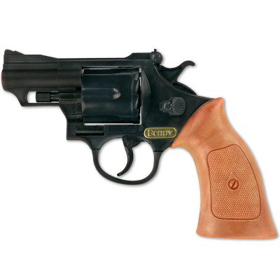 Револьвер полицейского игрушечный пластиковый на пистонах