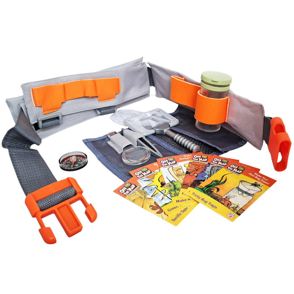 Пояс юного натуралиста с аксессуарами