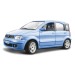 Fiat Nuova Panda  1:24 коллекционная масштабная металлическая модель автомобиля blue