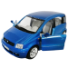 Fiat Nuova Panda  1:24 коллекционная масштабная металлическая модель автомобиля blue