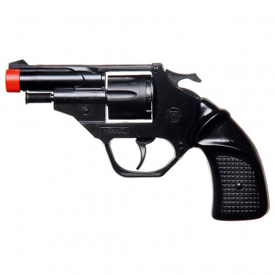 Револьвер Colibri полицейского пластиковый на пистонах