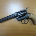 Револьвер игрушечный ковбойский металлический на пистонах