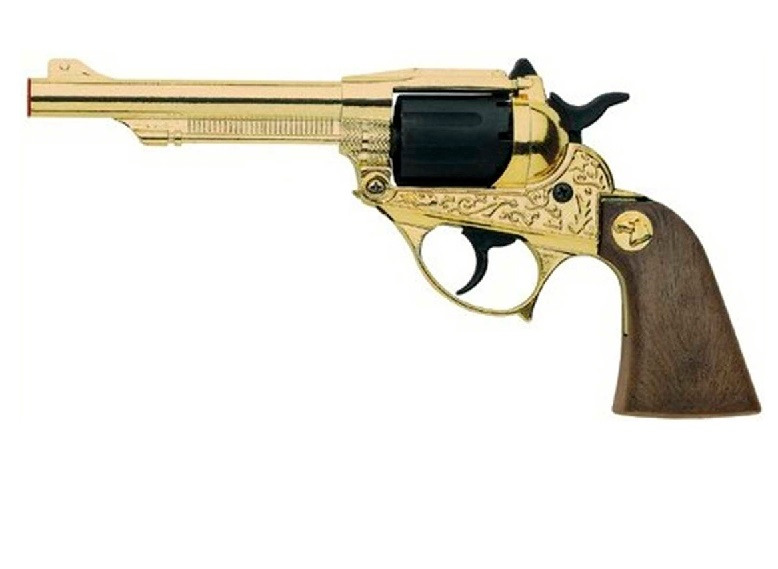 Револьвер Алабама игрушечный металлический на пистонах